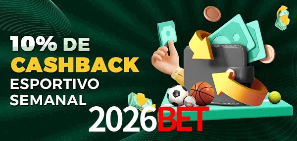 10% de bônus de cashback na 2026bet
